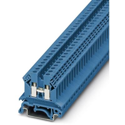 Phoenix Contact 3001048 Doorgangsklem 6.2 mm Schroeven Blauw 50 stuk(s)