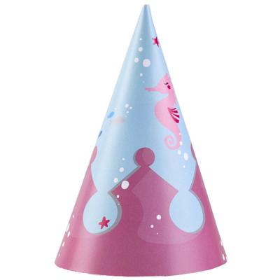 Feesthoedjes Be a Mermaid (8st)