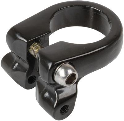 M-WAVE sattelklemmschelle seatpost clamp 28,6mm alu, black