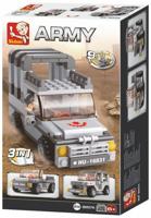 Sluban M38-B0537C 3in1 Raketlanceervoertuig 102-delig - thumbnail