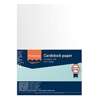 Florence • cardstock papier 216g glad a4 wit 10x - thumbnail