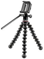 JOBY GripTight PRO GP videostandaard, Pan en Tilt videokop en Gorilla Pod Flexibel statief voor elke smartphone en iPhone met of zonder hoesje, JB01501-BWW - thumbnail