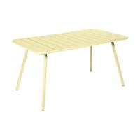 Fermob Luxembourg tuintafel 143x80 cm Frosted Lemon - thumbnail