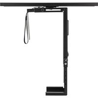 SpeaKa Professional SP-6353552 PC-houder Onder tafel, Verticaal Zwart Belastbaar tot: 10 kg - thumbnail