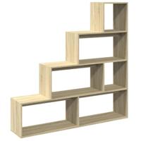 Kamerscherm / boekenkast 143,5x29x143,5 cm hout sonoma eiken - thumbnail