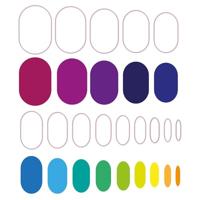 Nellie's Choice • multi frame dies ovaal 14st. - thumbnail