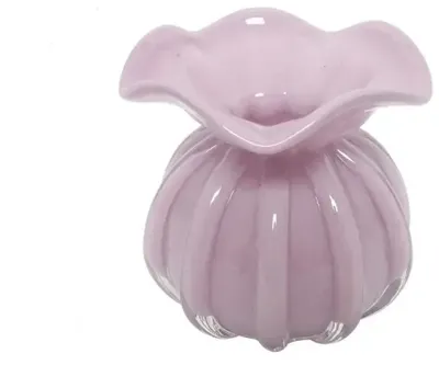 Countryfield vaas glas rian 11x11cm roze Countryfield vaas glas rian 11x11cm roze