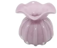 Countryfield vaas glas rian 11x11cm roze - thumbnail