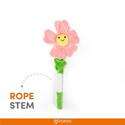 FOFOS KRINKEL BLOEM ROZE MET TOUWSTEEL - thumbnail