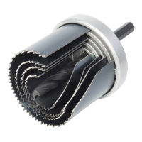 Wolfcraft Standard-gatzaag set | Ø25, 35, 43, 53mm | 1 set - 8917000 - thumbnail