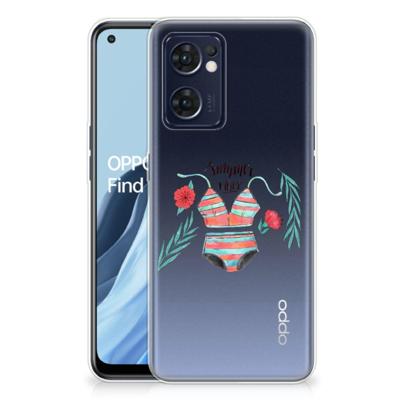 OPPO Reno 7 5G | Find X5 Lite Telefoonhoesje met Naam Boho Summer OPPO Reno 7 5G | Find X5 Lite Telefoonhoesje met Naam Boho Summer