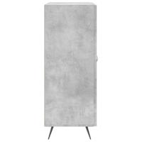 Dressoir 69,5x34x90 cm bewerkt hout betongrijs - thumbnail