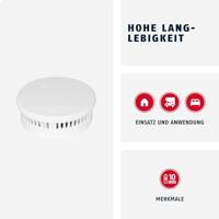 ABUS RWM150 Rookmelder Incl. batterij (10 jaar) werkt op batterijen (Ø x h) 100 mm x 36 mm - thumbnail