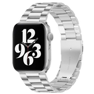 Stalen schakelband - Zilver - Geschikt voor Apple watch 44mm / 45mm / 46mm / 49mm - thumbnail