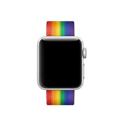 Apple Woven Nylon Apple Watch 38mm / 40mm / 41mm Pride Edition