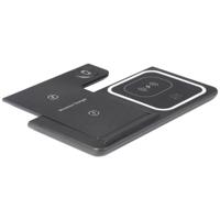 Renkforce RF-QiWC3in1-01 RF-5780662 Inductie lader Uitgangen Magnetische aansluiting Zwart - thumbnail
