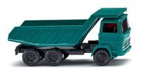 Wiking 094509 N Vrachtwagen Mercedes Benz Kiepwagen, waterblauw - thumbnail