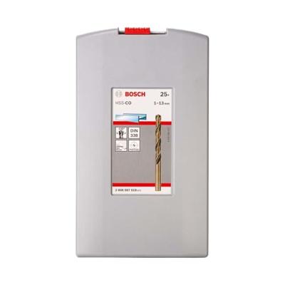 Bosch Accessories 2608587018 HSS Metaal-spiraalboorset 25-delig 1 mm, 1.5 mm, 2 mm, 2.5 mm, 3 mm, 3.5 mm, 4 mm, 4.5 mm, 5 mm, 5.5 mm, 6 mm, 6.5 mm, 7 mm, 7.5 Bosch Accessories 2608587018 HSS Metaal-spiraalboorset 25-delig 1 mm, 1.5 mm, 2 mm, 2.5 mm, 3 mm, 3.5 mm, 4 mm, 4.5 mm, 5 mm, 5.5 mm, 6 mm, 6.5 mm, 7 mm, 7.5