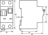 Doepke 09932324 Aardlekschakelaar/zekeringautomaat - thumbnail