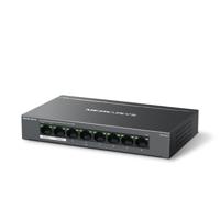Mercusys MS108GP netwerk-switch Managed Gigabit Ethernet (10/100/1000) Power over Ethernet (PoE) Zwart - thumbnail