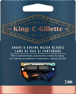 Gillette Gillette King C Scheermesjes Shave & Edging Scheermesjes - 3 Mesjes