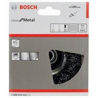 Bosch Accessoires Komstaalborstel 100 mm, 0,5 mm, 8500 U/ min, 14 1st - 1608614011 - thumbnail