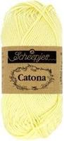 Scheepjes Catona 25g - 100 Lemon Chiffon - Haakgaren / Breigaren - thumbnail
