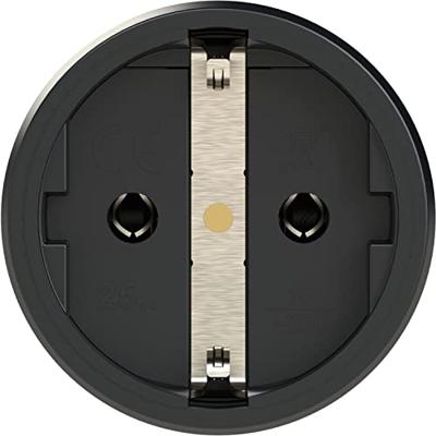 PCE 25711-sr Koppeling met randaarde 250 V Zwart/rood IP54