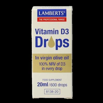 Lamberts Vitamine D3 Druppels