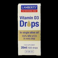 Lamberts Vitamine D3 Druppels - thumbnail