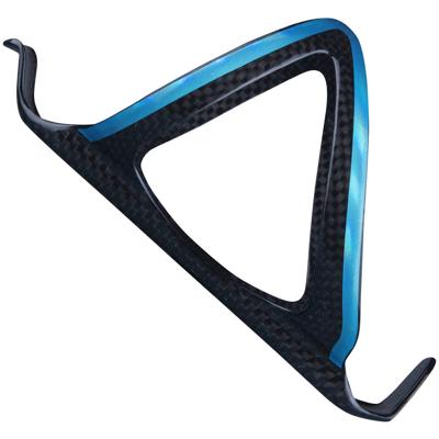 Bidonhouder fly cage carbon prizmatik blue