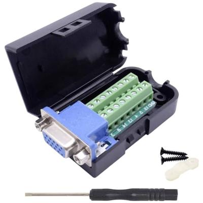 Quadrios 2010C255 VGA-connector Bus, recht Aantal polen: 15 Zwart 1 set(s)