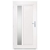 Voordeur 108x208 cm PVC antracietkleurig - thumbnail
