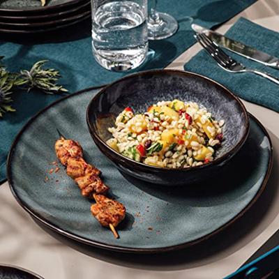 Villeroy & Boch Lave Gris Dinerbord 28 cm aardewerk