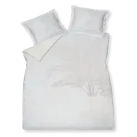Vandyck Vandyck Dekbedovertrek Flower Pattern creamtan 2-persoons (200x200/220 ) - thumbnail