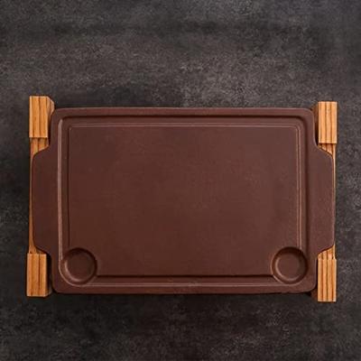 Stenen grill Anaflor Keramisch Bruin (36,5 X 24 cm)
