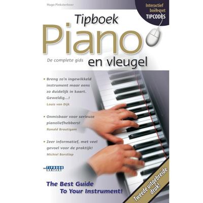 Tipboek piano en vleugel met tipcodes Tipboek piano en vleugel met tipcodes