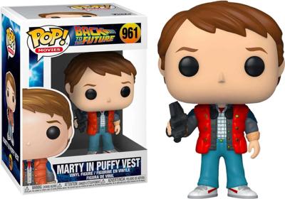 Back to the Future Funko Pop Vinyl: Marty in Puffy Vest