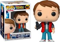 Back to the Future Funko Pop Vinyl: Marty in Puffy Vest - thumbnail
