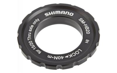Shimano remschijfadapter center-lock ring voor steekasnaven sm-hb20