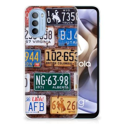 Motorola Moto G31 | G41 | Siliconen hoesje | met foto Kentekenplaten Motorola Moto G31 | G41 | Siliconen hoesje | met foto Kentekenplaten