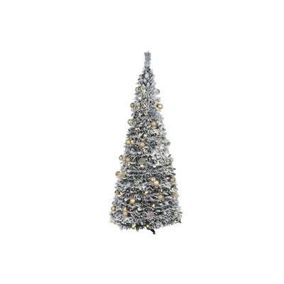 Kerstboom Home ESPRIT Gouden PVC Besneeuwd
