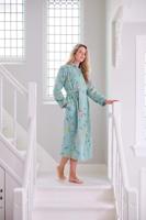 Pip Studio Pip Studio Les Fleurs Bathrobe Blue XL - thumbnail