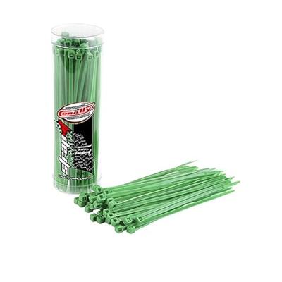 Team Corally - Tie Wraps - Green - 2.5x100mm - 50pcs