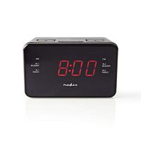 Nedis Digitale Wekkerradio | LED-Scherm | 1x 3,5 mm Audio-Input | Zwart | 1 stuks - CLAR002BK CLAR002BK - thumbnail