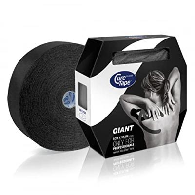 Kinesiotape giant zwart 5cm x 31.5m