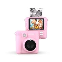 Lamax InstaKid1 Polaroidcamera Pink Geïntegreerde accu, Met ingebouwde flitser, Full-HD video-opname, Spatwaterdicht - thumbnail