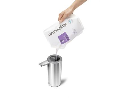 Simplehuman Zeepdispenser Sensor Oplaadbaar 266 ml RVS Brushed Zilver Simplehuman Zeepdispenser Sensor Oplaadbaar 266 ml RVS Brushed Zilver