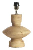 Light & Living Tafellamp 'Fiera' Mangohout, 25cm (excl. kap) - thumbnail