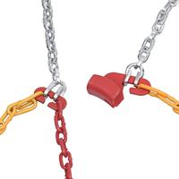 VidaXL Sneeuwkettingen 2 st 9 mm kn80 - thumbnail